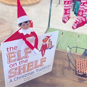 EUC Elf On The Shelf with Book